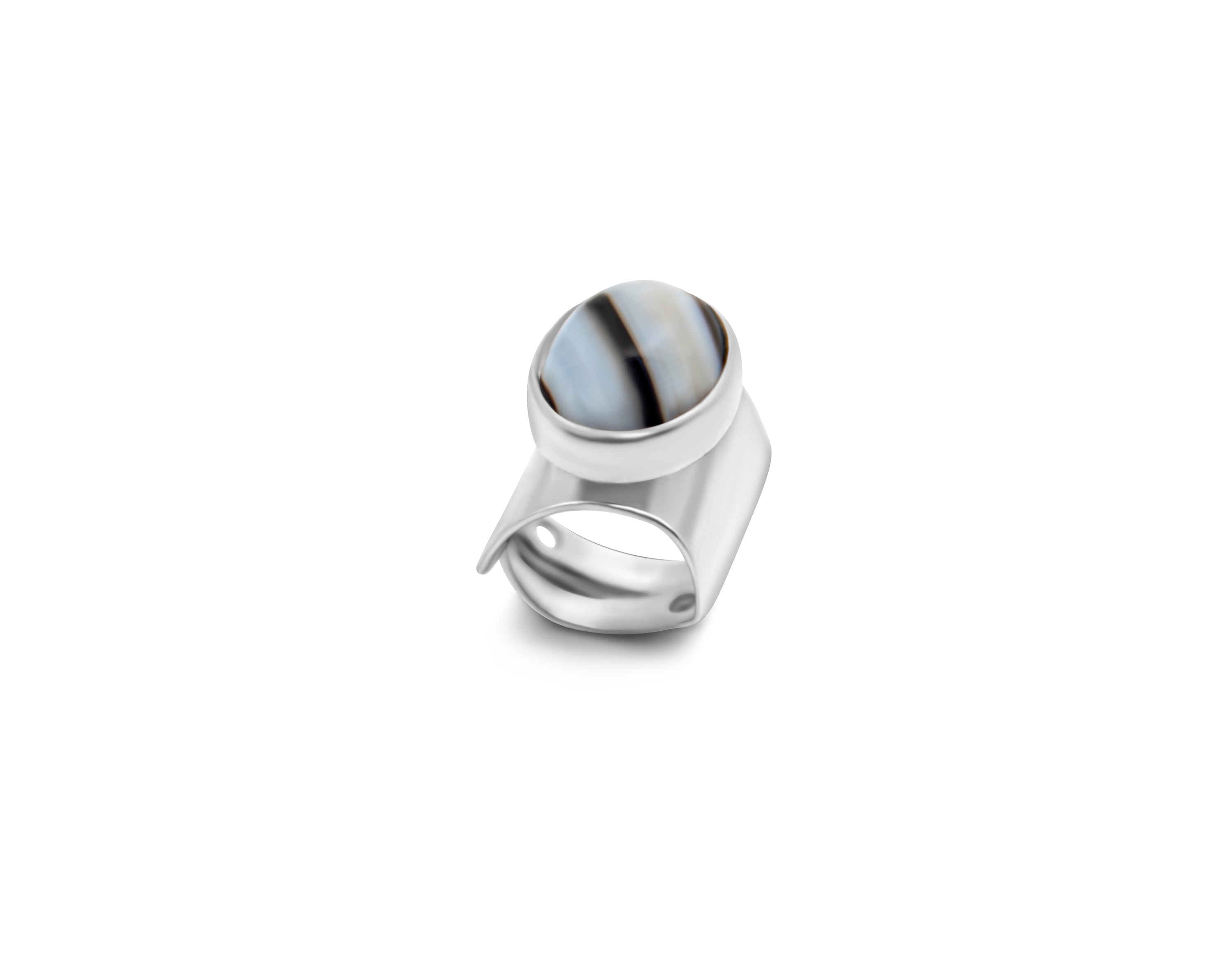 Upper Finger Ring Silver