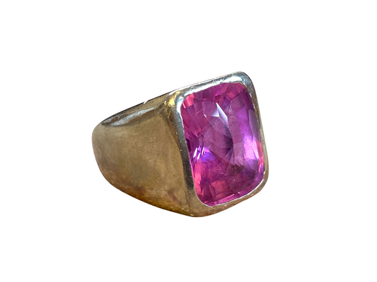 Tourmaline Cocktail Ring in White Gold
