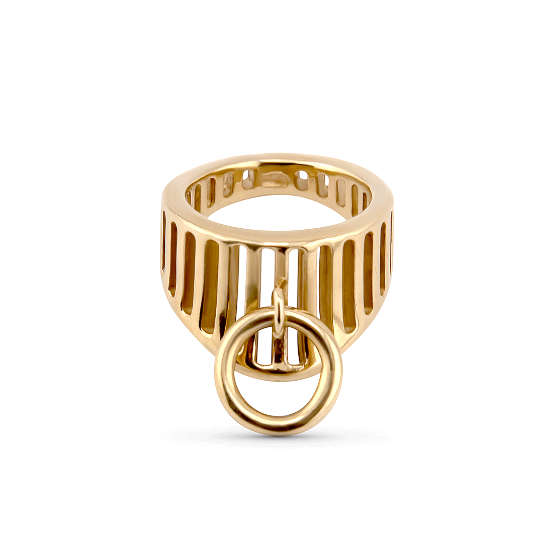 Half Caged Ring